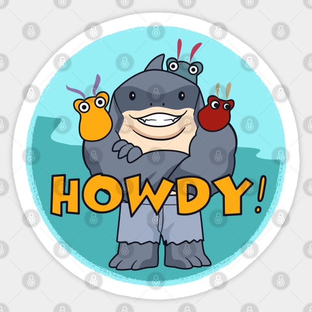 howdy Sticker by Oyeplot